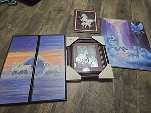 vintage unicorn art - Picture 1 of 11
