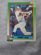 1990 Topps 692 Sammy Sosa  Error Card Wrong D.O.B MINT  White Sox