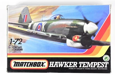 !FACTORY SEALED BOX! 1992 MATCHBOX MODEL KIT 40023 1:72 HAWKER TEMPEST - Image 1 of 4