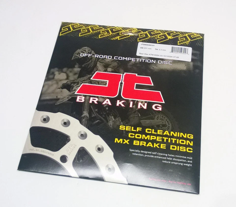FRENO DISCO TRASERO KTM SX85 11-16, FREERIDE 250R 14-18 JT, JTD6003SC01, Foto 1 de 1