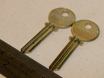 Medeco blank uncut keys for Medeco locks  - 2 for 1 price - Image 1 of 4