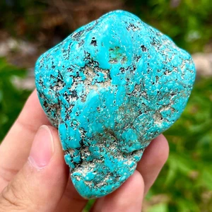 Cristal de cuarzo turquesa natural 181G mineral Reiki muestra curación - Imagen 1 de 14