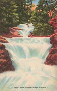At End of Natural Bridge Glen, Virginia Vintage PC - Picture 1 of 2