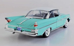 1961 DeSoto Adventurer (Road Signature) Turquoise 1:18 Die Cast-w/ Display Base - Picture 1 of 13
