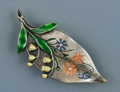 COLLECTOR CLOTHING BUTTONS - SPRING LEAF - Image 1 of 4