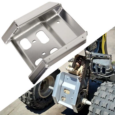 Aluminum Swing Arm Skid Plate Gaurd For Suzuki LTZ400 Z400 03-14 Kawasaki KFX400 - Image 1 of 4