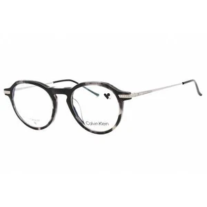 Calvin Klein Men's Eyeglasses Grey Havana Acetate Full Rim Frame CK23532T 025 - Picture 1 of 2