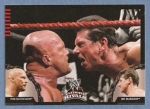 2008 Topps WWE Ultimate Rivals #42 Steve Austin vs. Mr. McMahon - Bild 1 von 2