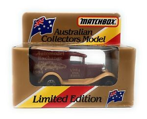 Matchbox Superfast MB 38 Ford Model A Automodels PL brown Australian Model 