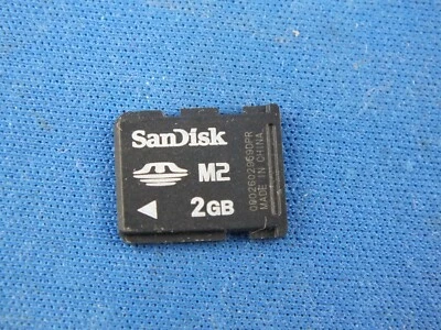 Original SanDisk 2GB Memory M2 Micro 2 GB Memory Speicherkarte Card Karte Stick - Image 1 of 4