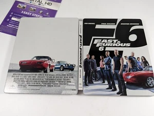 Fast And Furious 6 Steelbook (Blu-ray+DVD) F6 - Picture 1 of 6