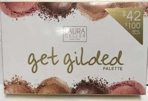 Laura Geller Get Gilded Palette eye shadow & blush Great colors NIB - Picture 1 of 3