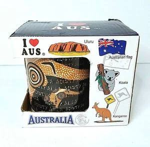 Australia Icon Collector’s Mug - Cup Souvenir I ❤ AUS New In Gift Box - Picture 1 of 11