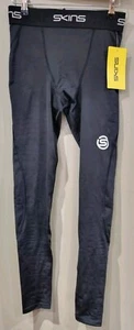 Skins - Series-1 - Black - Compression Long Tights - Size: L - Picture 1 of 14