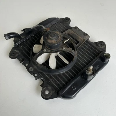 Kawasaki Ninja GPX250 ex250f 2006 Radiator with cooling fan *pressure tested - Image 1 of 4