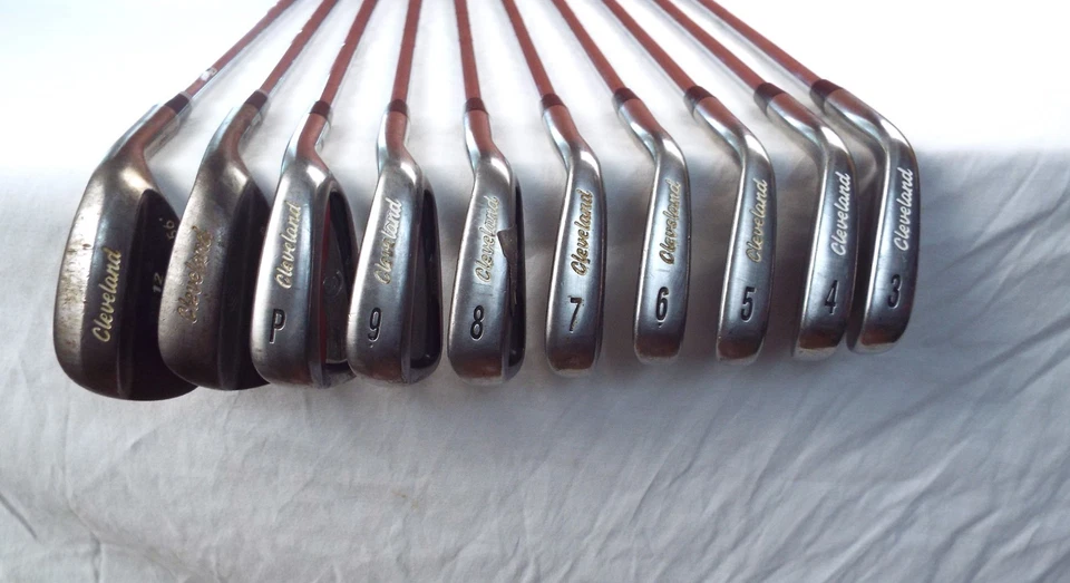 Juego de hierros de golf Cleveland MCT CG ROJO 3-PW+2 cuñas DynamicGold acero S300 Flex diestro Foto 1 de 4