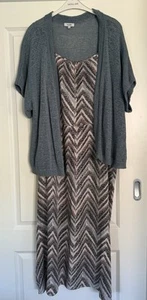 Maxikleid Gr.52 /54 mit Bolerojäckchen - Bild 1 von 3