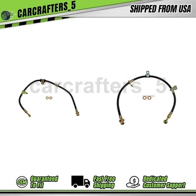 2 mangueras hidráulicas de freno delantero para Acura CL 1997 2,2 L Foto 1 de 4