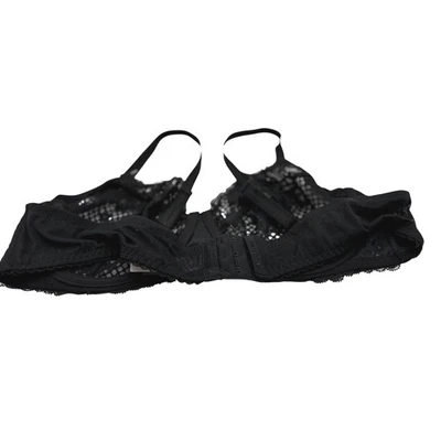 Nuevo con etiquetas Sujetador de encaje negro Adore Me 42C con aros Cobertura completa Lencería sexy Foto 1 de 4