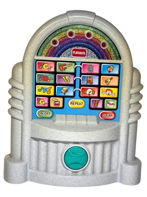 Vintage 1997 Playskool Silly Songs Jukebox Radio Music Toy Lights Up Works Rare - Image 1 of 2