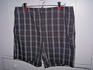 Jones New York Sport Stretch Damengröße 12 – schwarz & weiß karierte Shorts - Bild 1 von 2