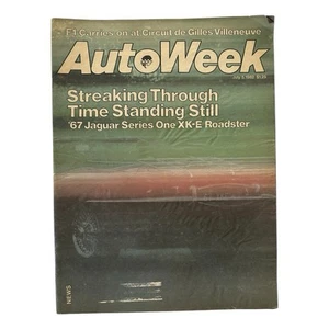 AUTOWEEK Magazine July 5, 1982 The 67 Jaguar Series vol. 32, no. 27 USA - Picture 1 of 5