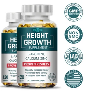 High Growth Max - Levanta más alto y aumenta el crecimiento óseo de 30 a 120 cápsulas - Imagen 1 de 10