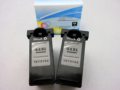 2 Stück 44XL Lex44 XL Tintenpatrone Schwarz für Lexmark X9575 X9350 X7550 X6575 Z1520 - Bild 1 von 3