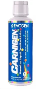 Evogen Carnigen Liquid, Rainbow Candy Flavor 16oz - 473 ml. Metabolism Recovery - Picture 1 of 1