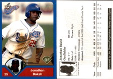 Jonathan Baksh 2007 Jim Sheets Fingerlakes Variety and Sports Auburn Doubledays
