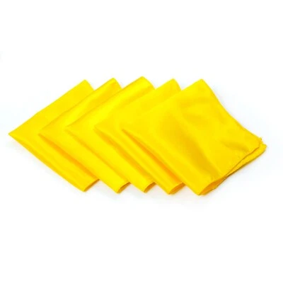 50/100 peças guardanapo de mesa de cetim lenço decoração de casamento - 12"X12" e 20"X20" - Imagem 1 de 4