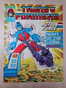 Transformers & Action Man Issue 165 UK Edition May 1988 Marvel Comics Sleeved - Picture 1 of 11