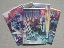 The Unworthy Thor #1, #2, #3, #4 & #5 Complete Mini-Series NM (2017) Marvel