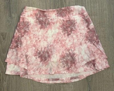 Falda corta Kyodan floral rosa píxel para mujer mediana golf aire libre ropa deportiva Foto 1 de 4