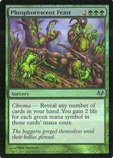 MTG - Eventide - Phosphorescent Feast - Foil - NM