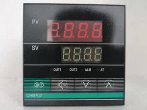 Controlador de temperatura CHB702-021-0132017 salida 0~99,9 PT100 - Imagen 1 de 4