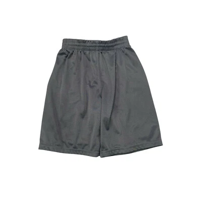 New Balance Mesh Shorts Boys Size S Gray Athletic Drawstring Basketball - Image 1 of 4