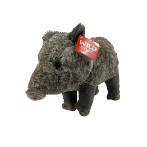 Juguete de peluche A27 Wild Republic jabalí cerdo jabalí animal 12" Lovey - Imagen 1 de 4