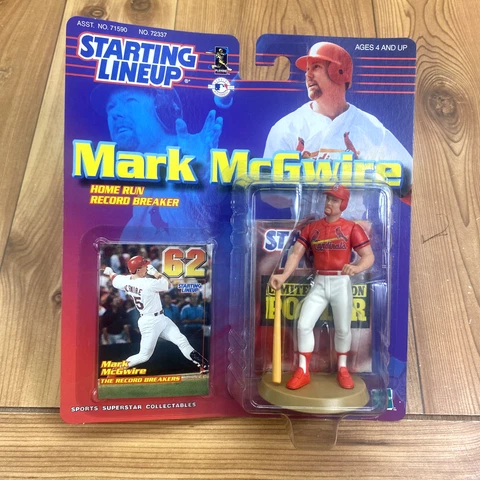 DEADSTOCK Startling Lineup Home Run King Mark McGwire Cardinals Action Figure Cover