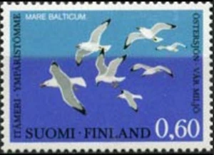 Finland #Mi748 MNH 1974 Baltic Seaour Environment Herring Gull [545] - Picture 1 of 1