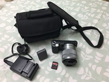 Sony NEX-5n with 18-55mm f/3.5-5.6 OSS Lens + bag + 4GB SD Card+battery Charger
