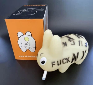 Frank Kozik SIGNED Kidrobot 10 GID Glow in the Dark FNY Labbit LE 50 AUTOGRAPHED - Picture 1 of 9