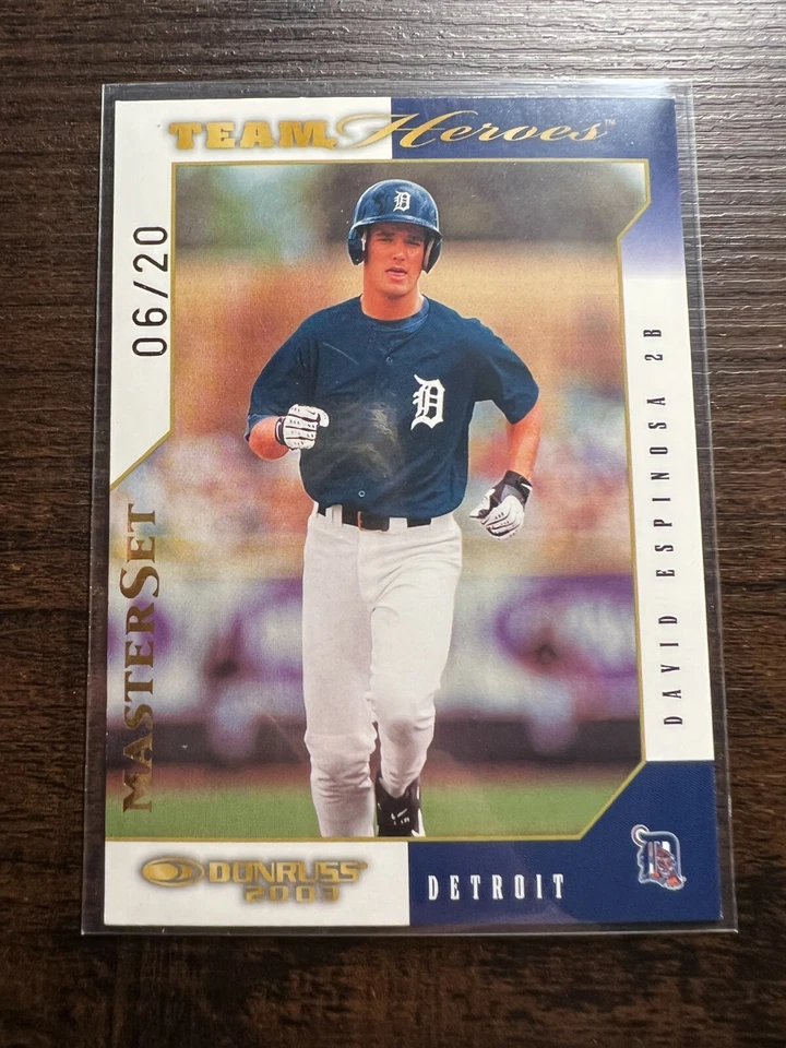 A83,658 - 2003 Donruss Team Heroes Master #194 David Espinosa/20 - Image 1 of 1