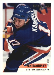 1994-95 OPC Premier Islanders Hockey Card #399 Yan Kaminsky