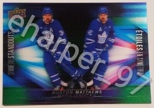 🔥NEW 2023-24 Upper Deck Tim Hortons SYMMETRY STANDOUTS AUSTON MATTHEWS 3D-16 SP