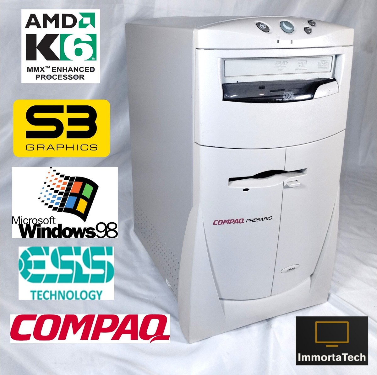 Windowsデスクトップ COMPAQ PRESARIO 3560 Win98 Windowsデスクトップ COMPAQ PRESARIO 3560 Win98 Old Compaq Presario