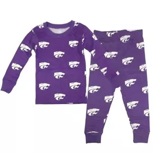 Kids Kansas State University Matching PJs Family Matching Pajamas - Picture 1 of 6