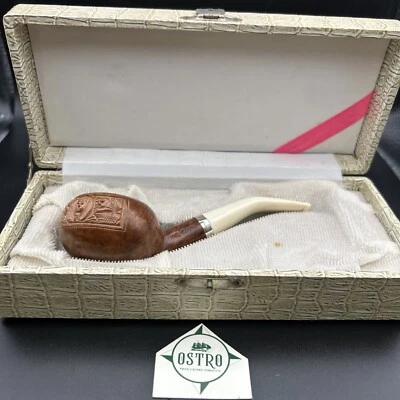 Esterd de Tsuge, Japón anterior a 1970, tomate doblado esculpido, pipa vintage Estate Foto 1 de 4