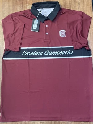 NUEVO CON ETIQUETAS Carolina del Sur GAMECOCKS Under Armour Polo XL Golf Venta al por menor $80 Fútbol Foto 1 de 4