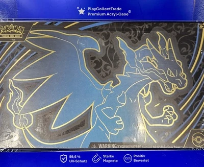 [⭐Premium Acryl Case] 🧲Magnetisch ☀️UV-Schutz Pokemon Größe: Fatale Flammen UPC - Bild 1 von 3